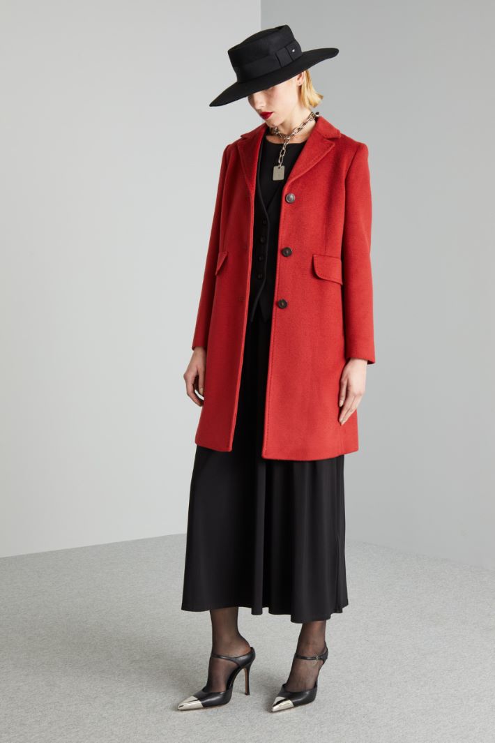 Wool broadcloth coat Intrend