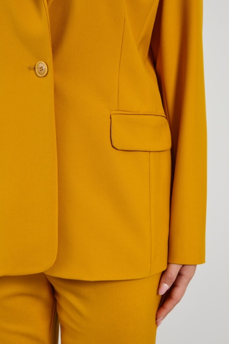 Blazer entallado de viscosa