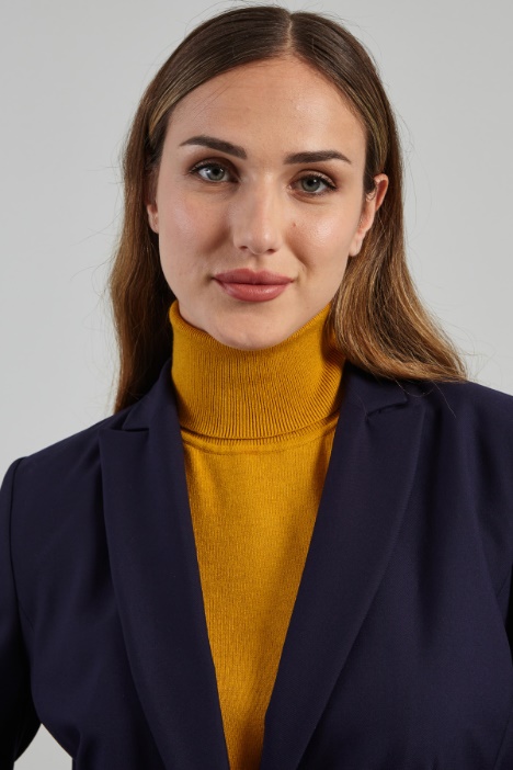 Blazer sfiancato in viscosa