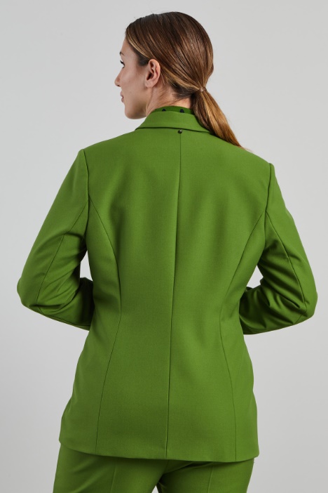 Blazer sfiancato in viscosa