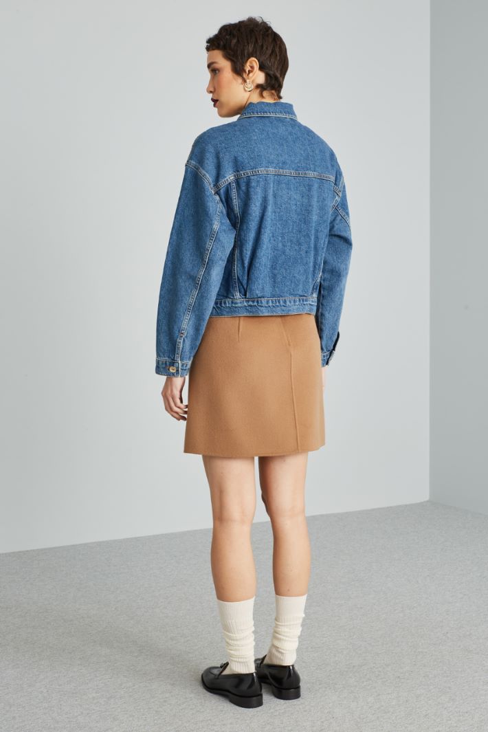 Short denim jacket Intrend - 2