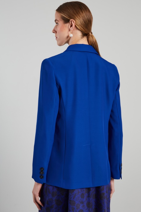 Blazer doppiopetto in cady