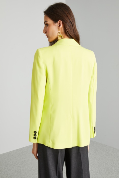 Blazer doppiopetto in cady