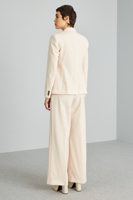 Blazer sfiancato in lana