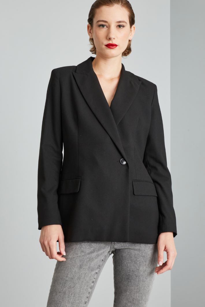 Blazer with asymmetrical button closure Intrend - 3