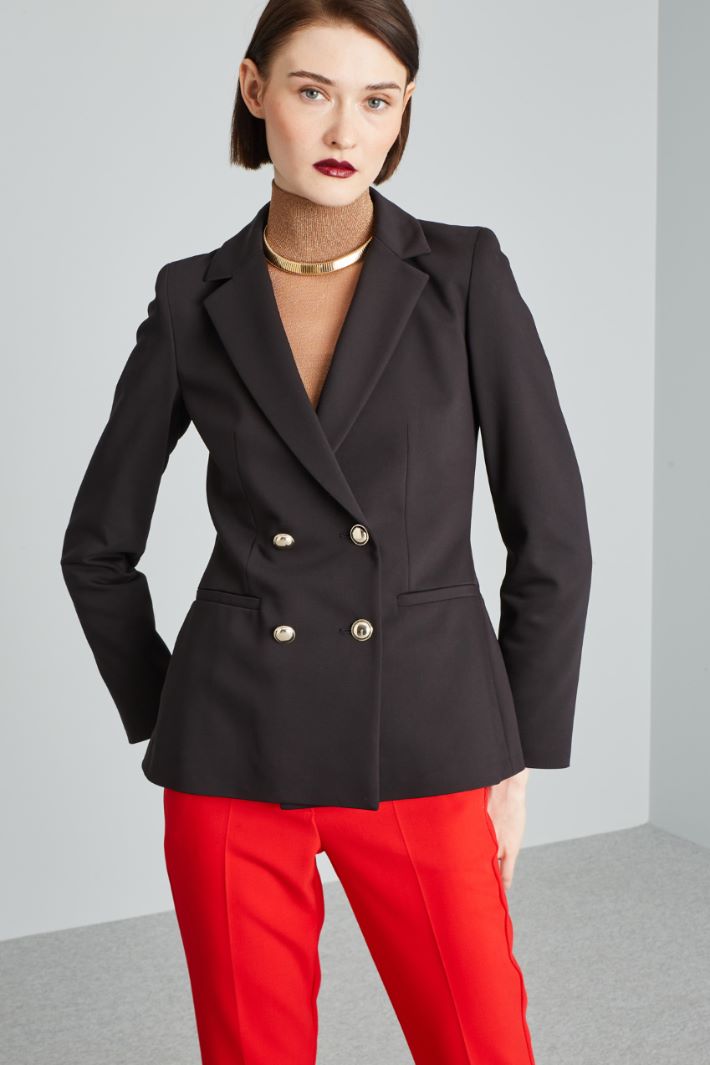 Blazer with metal buttons Intrend - 3