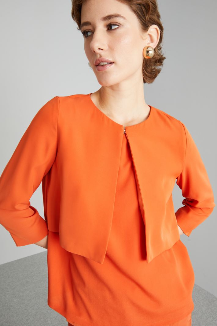 Three-quarter sleeve bolero Intrend - 4