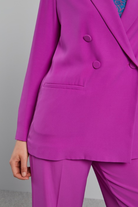 Blazer de cady fluido