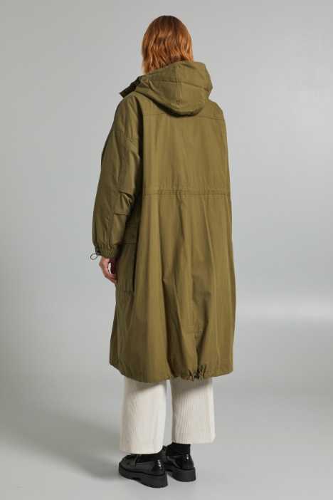 Parka con imbottito removibile