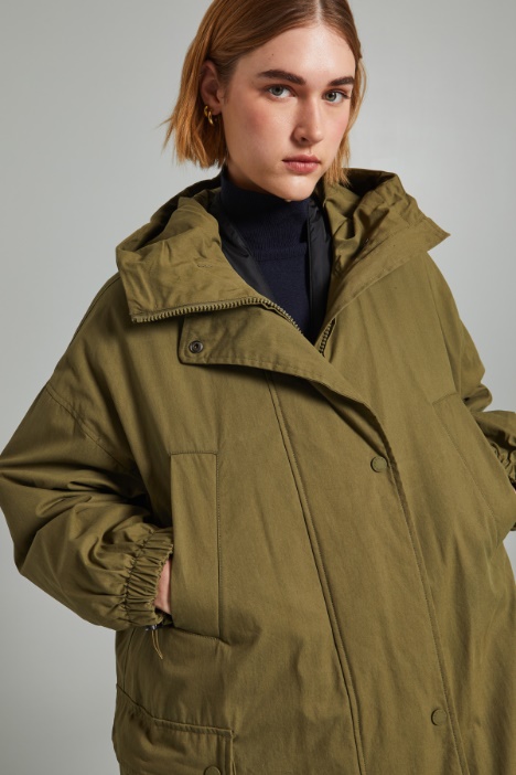 Parka con imbottito removibile