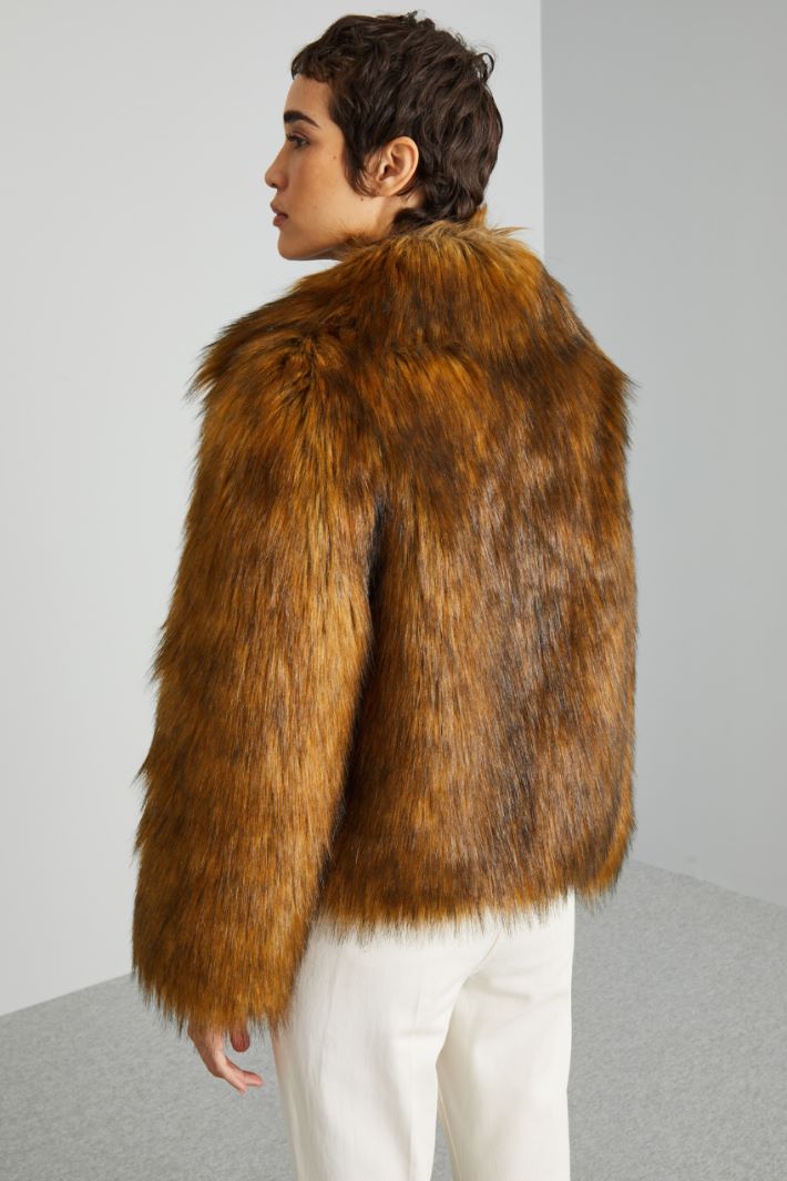 Fur-effect jacket Intrend - 2