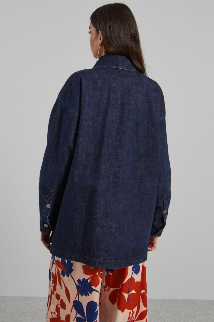 Padded denim jacket Intrend - 2