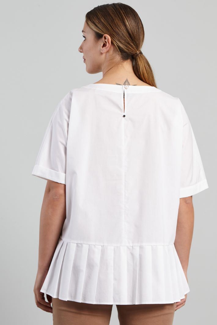 Tunic with pleated hem Intrend - 2