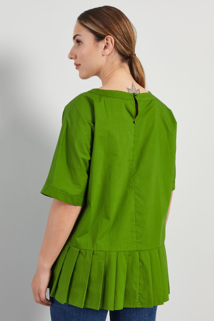 Tunic with pleated hem Intrend - 2