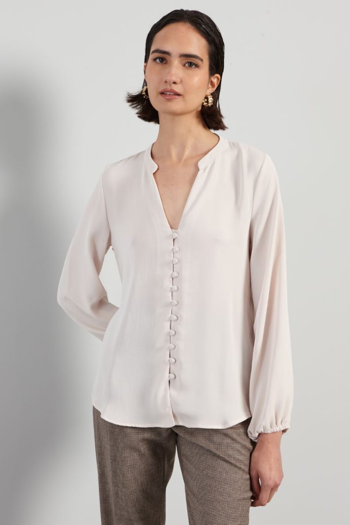 Blouse with buttons Intrend - 3