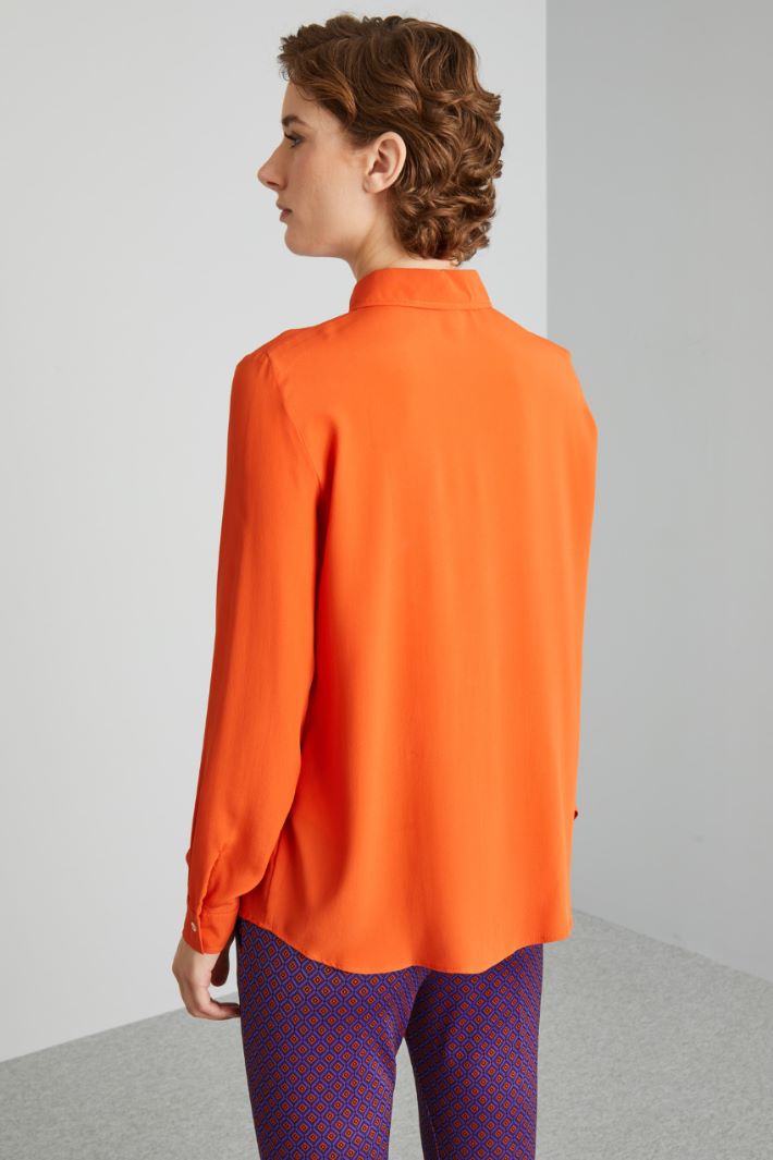 Fluid crepe shirt Intrend - 2