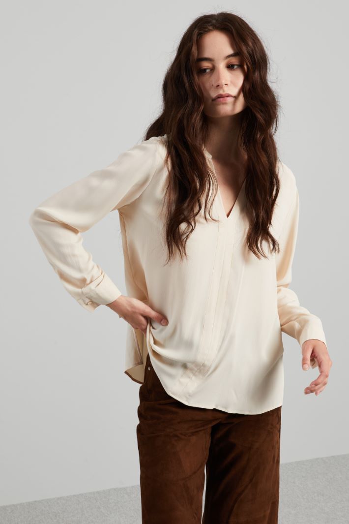 Blouse with slits Intrend - 3