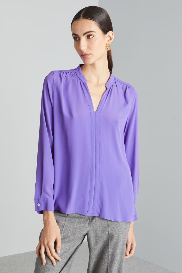 Blusa con spacchetti Intrend - 3