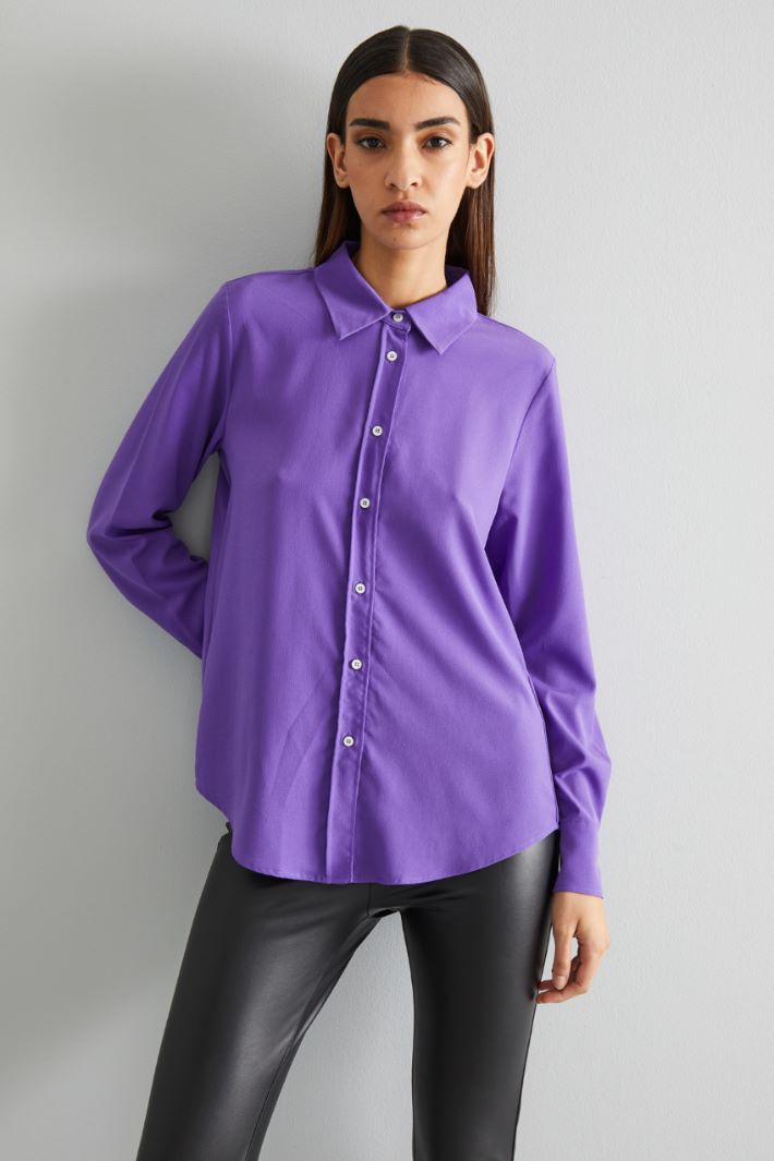 Crepe de chine blouse Intrend - 3