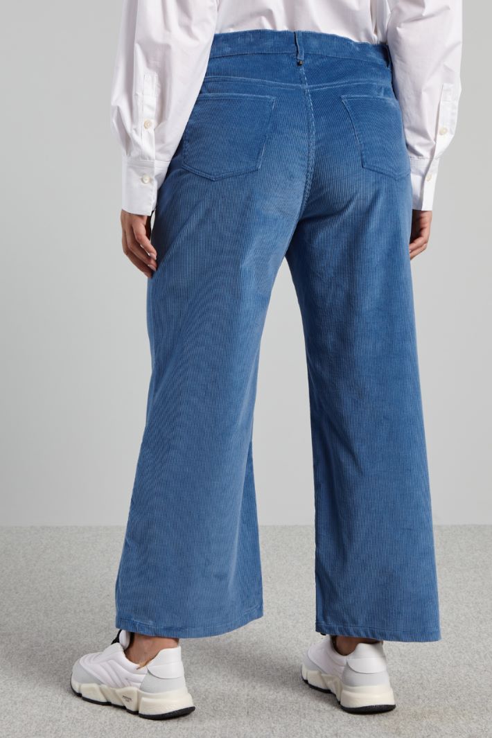 Cotton velvet trousers Intrend - 2