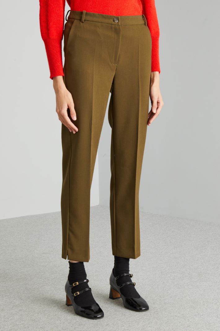 Chinos with slits Intrend - 3