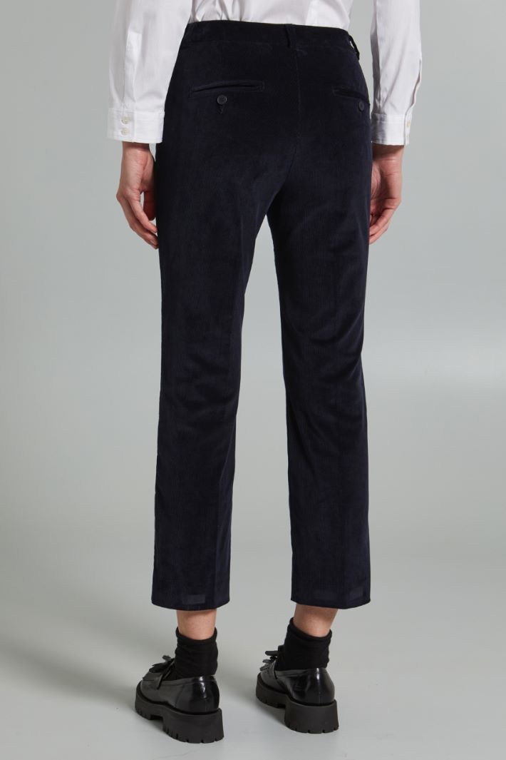 Straight corduroy trousers Intrend - 2