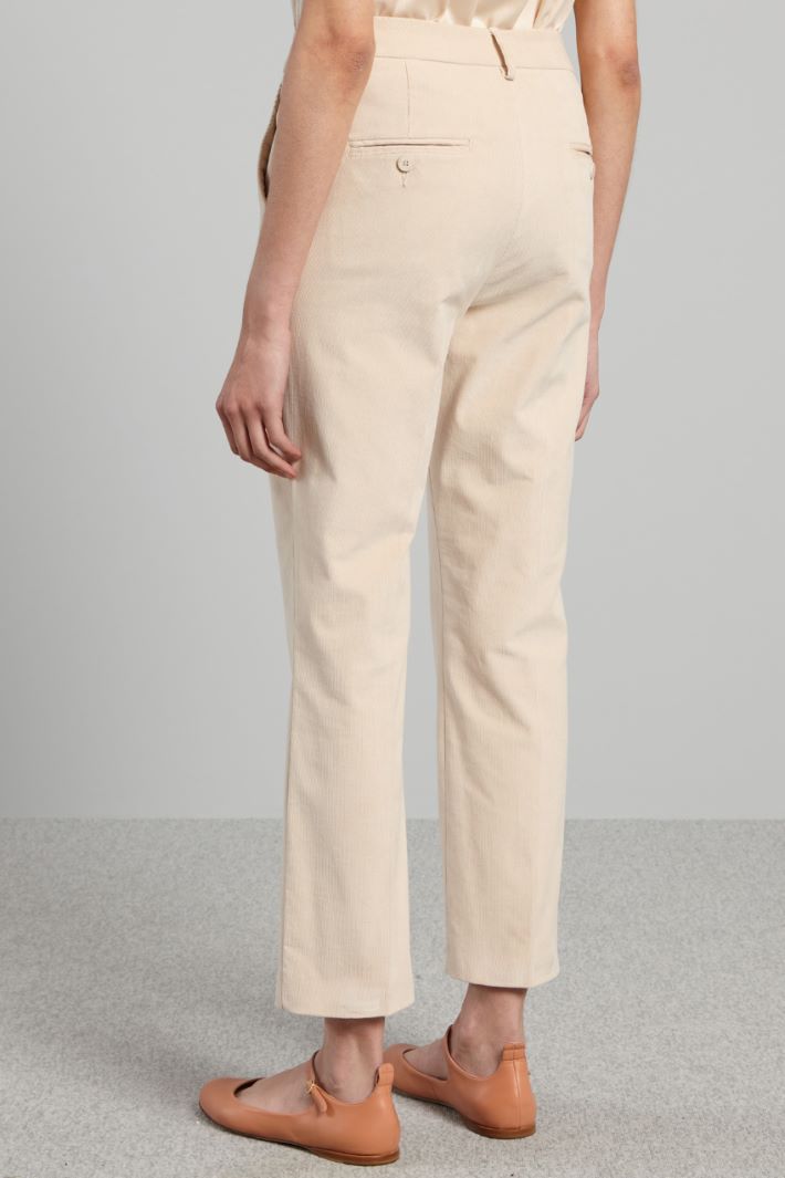 Straight corduroy trousers Intrend - 2