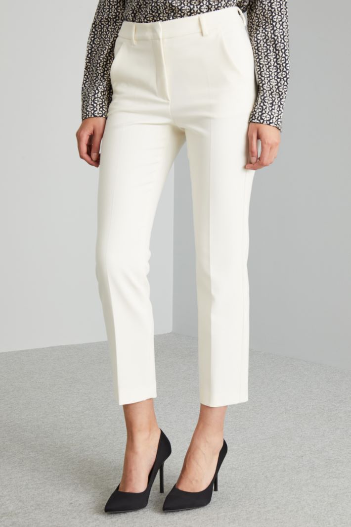 Pantaloni chino in lana Intrend - 3