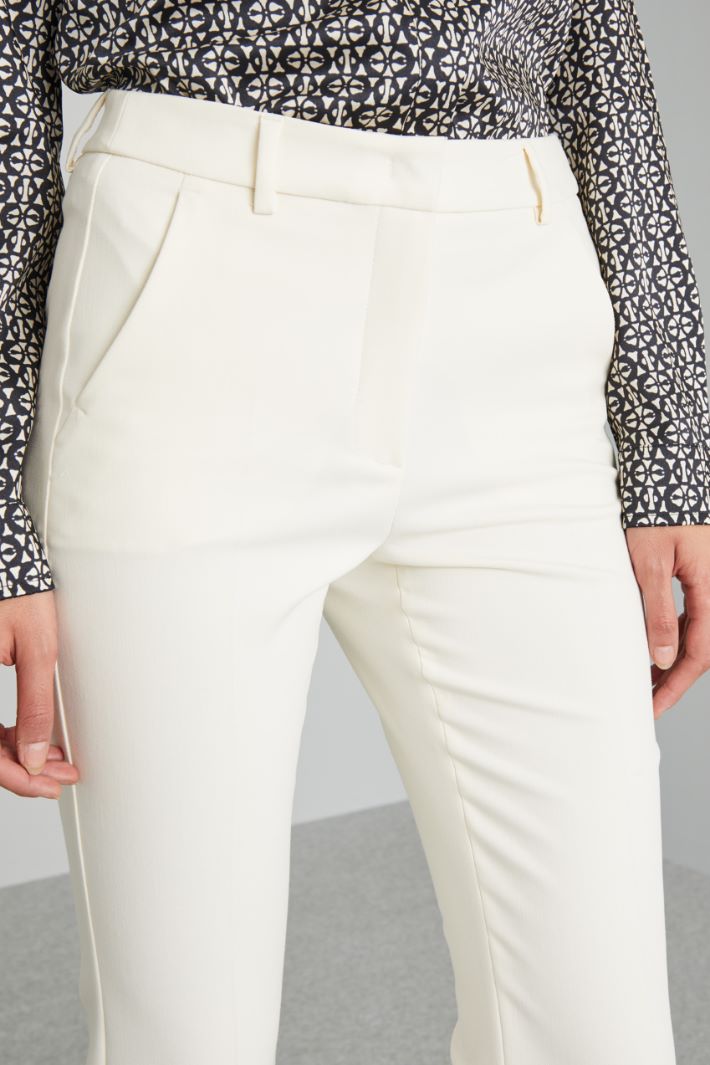 Pantaloni chino in lana Intrend - 4