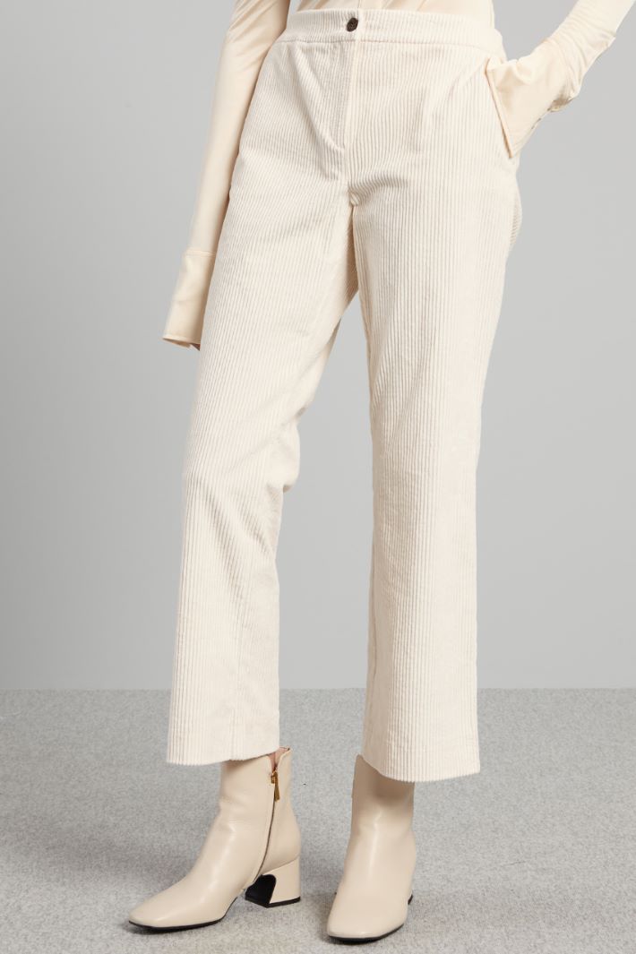 Corduroy trousers Intrend - 3