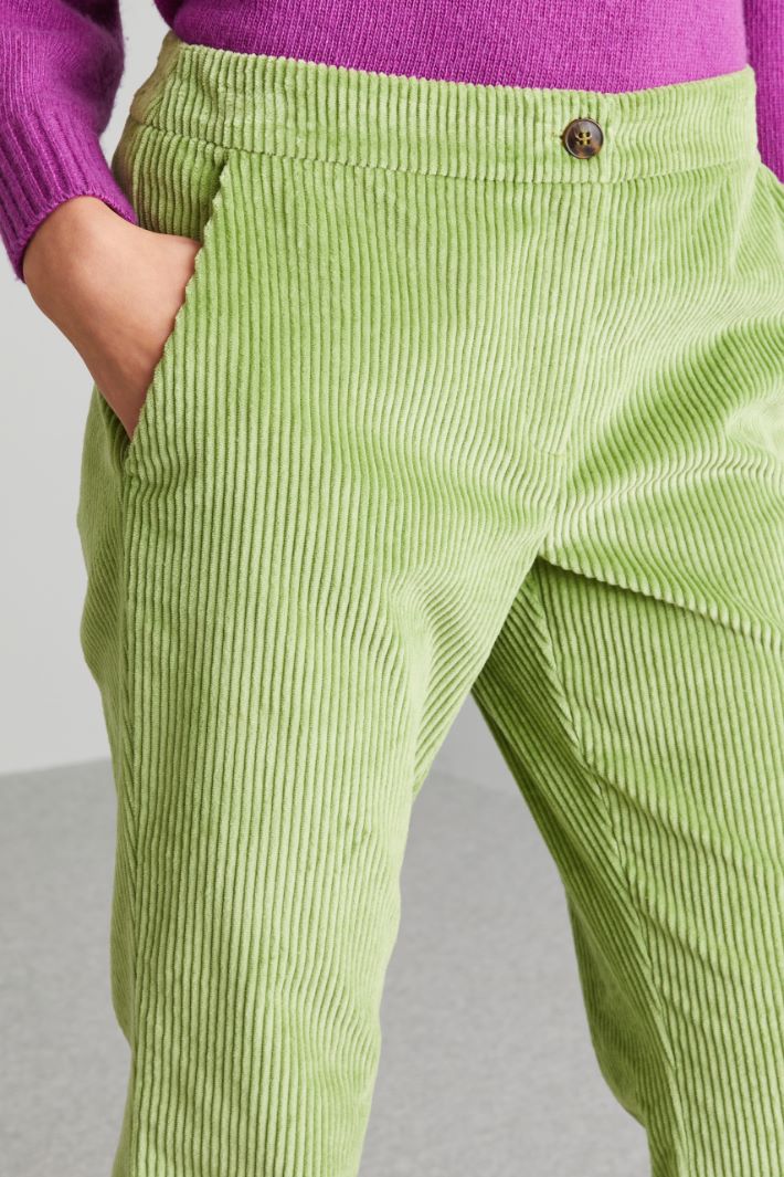 Corduroy trousers Intrend - 4