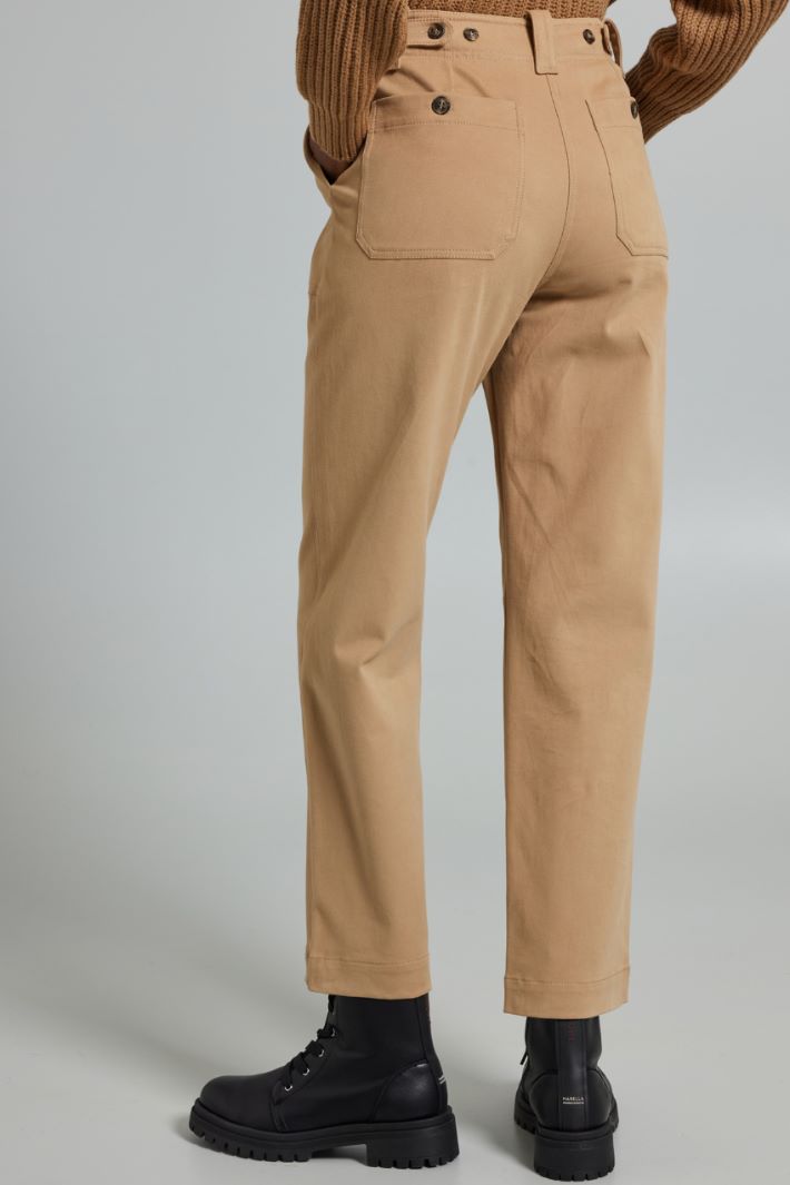 Cotton drill trousers Intrend - 2