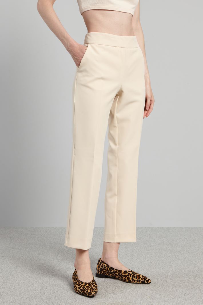 Straight-leg stretch trousers Intrend - 3