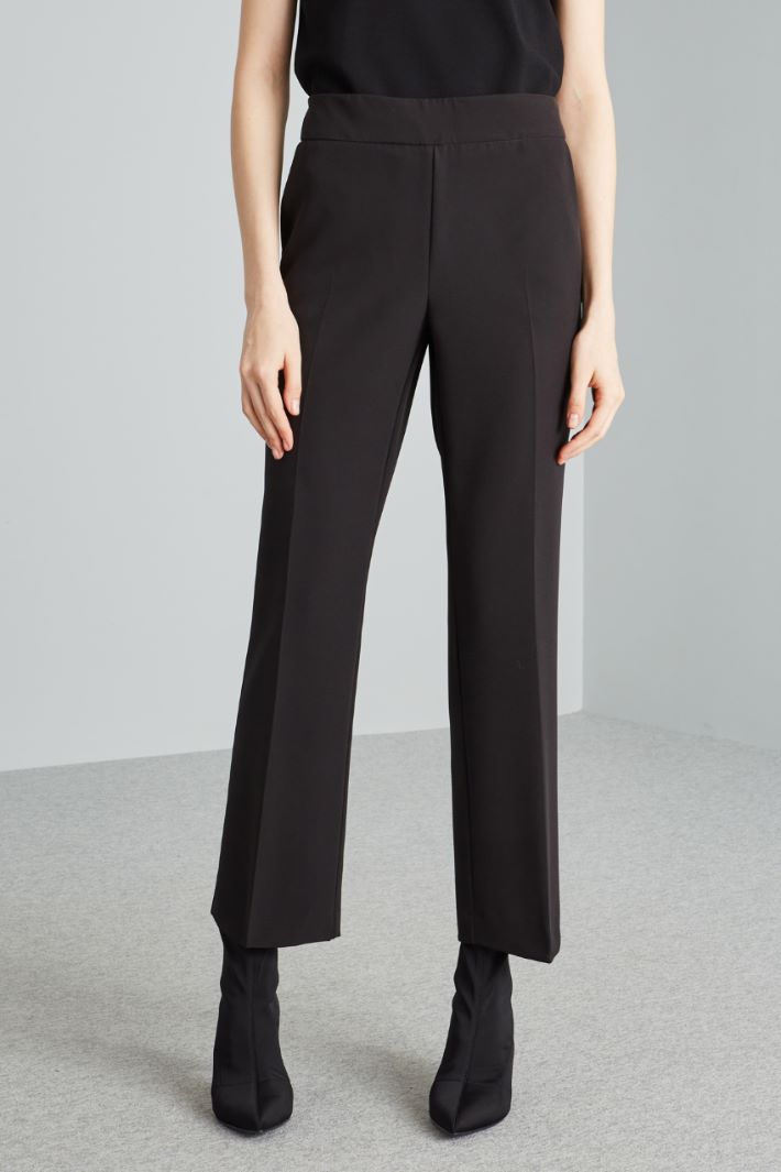 Straight-leg stretch trousers Intrend - 3