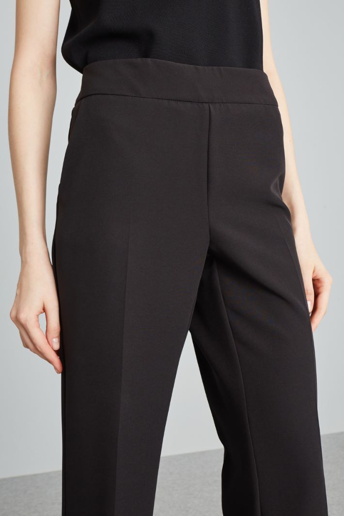 Straight-leg stretch trousers Intrend - 4