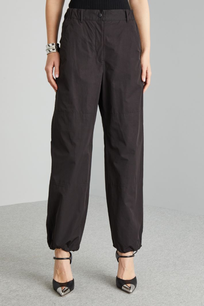 Technical canvas trousers Intrend - 3