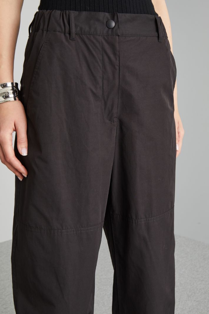 Technical canvas trousers Intrend - 4