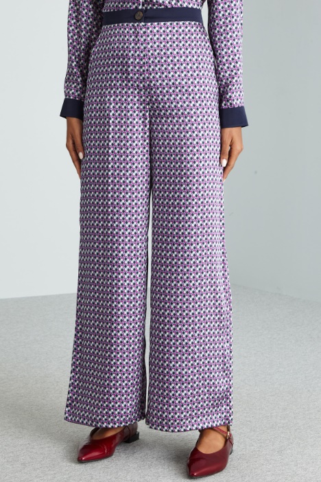 Pantaloni morbidi in twill