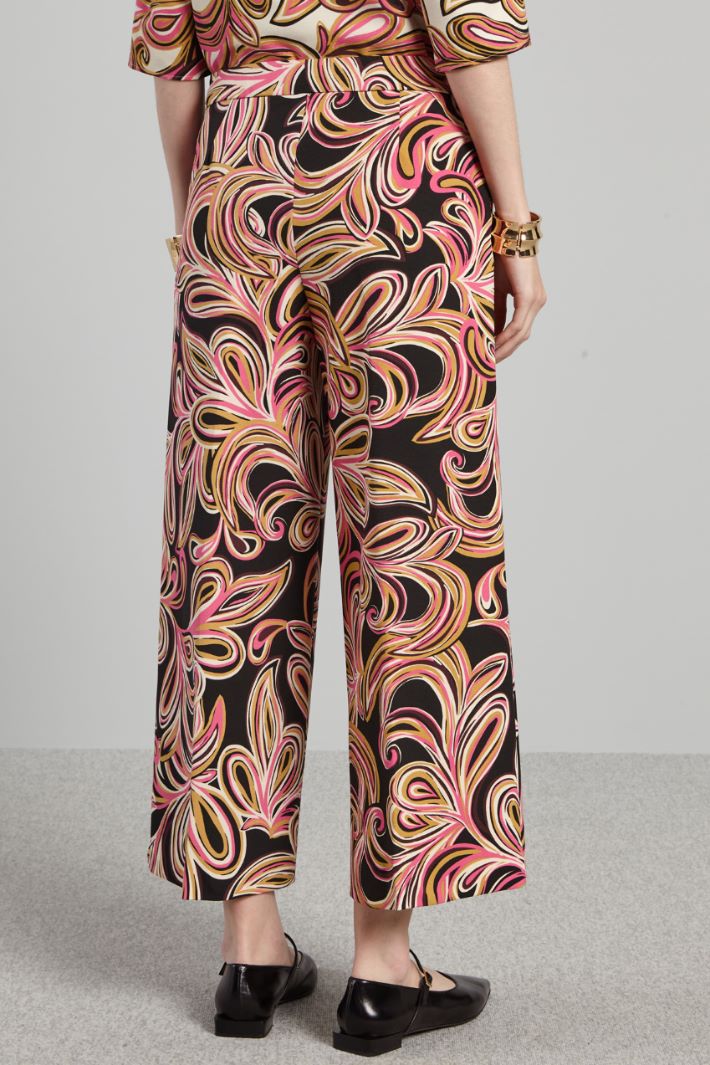 Printed sable trousers Intrend - 2