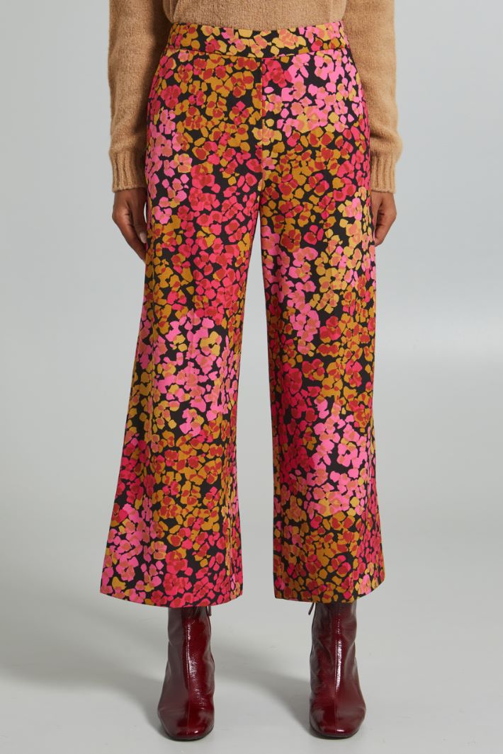 Printed sable trousers Intrend - 2