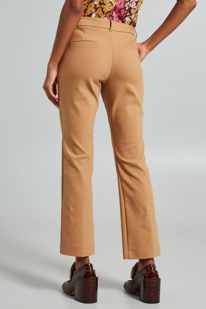 Cotton cigarette trousers Intrend - 2