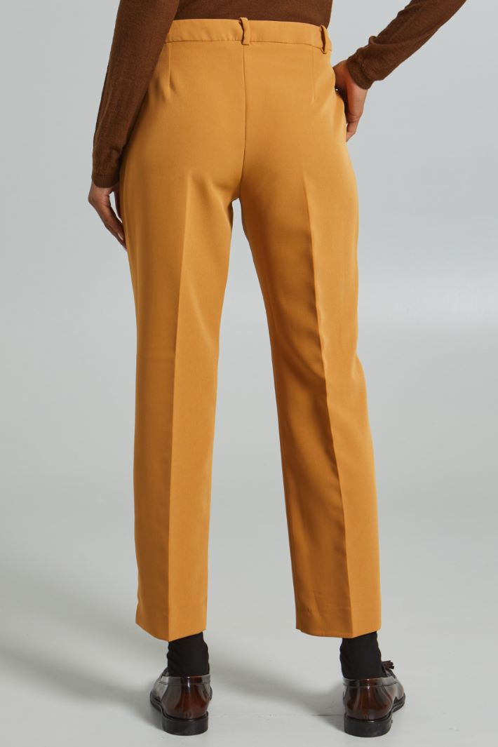 Slit-detailed trousers Intrend - 2