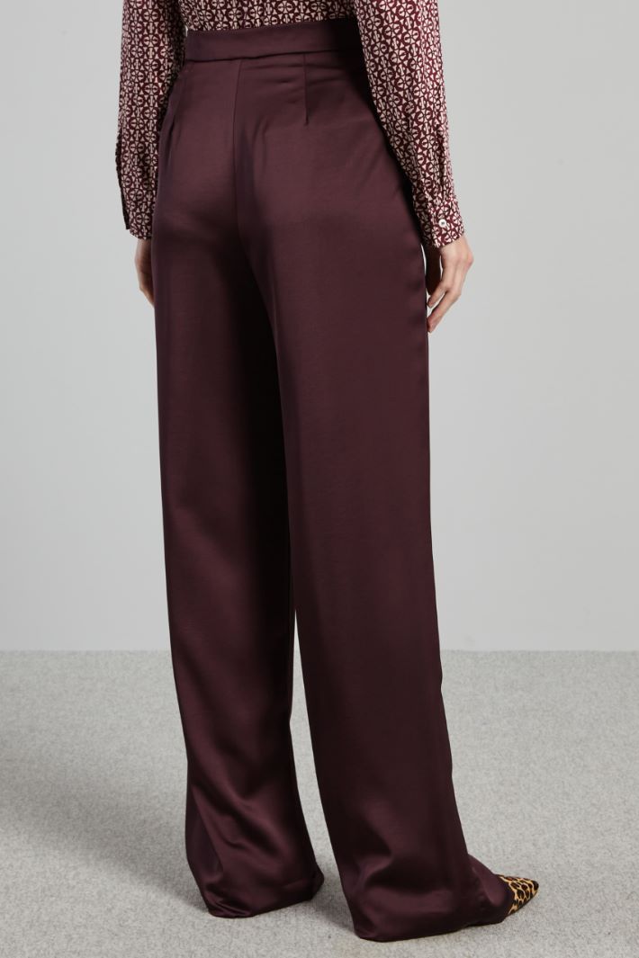 Satin trousers Intrend - 4