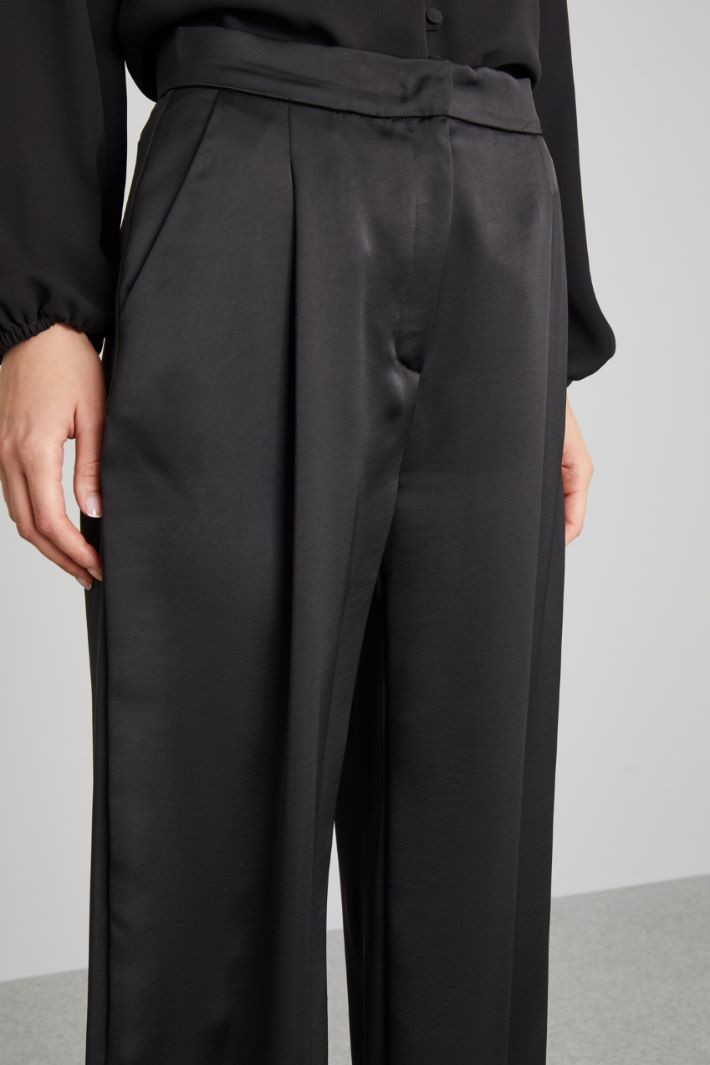 Satin trousers Intrend - 4