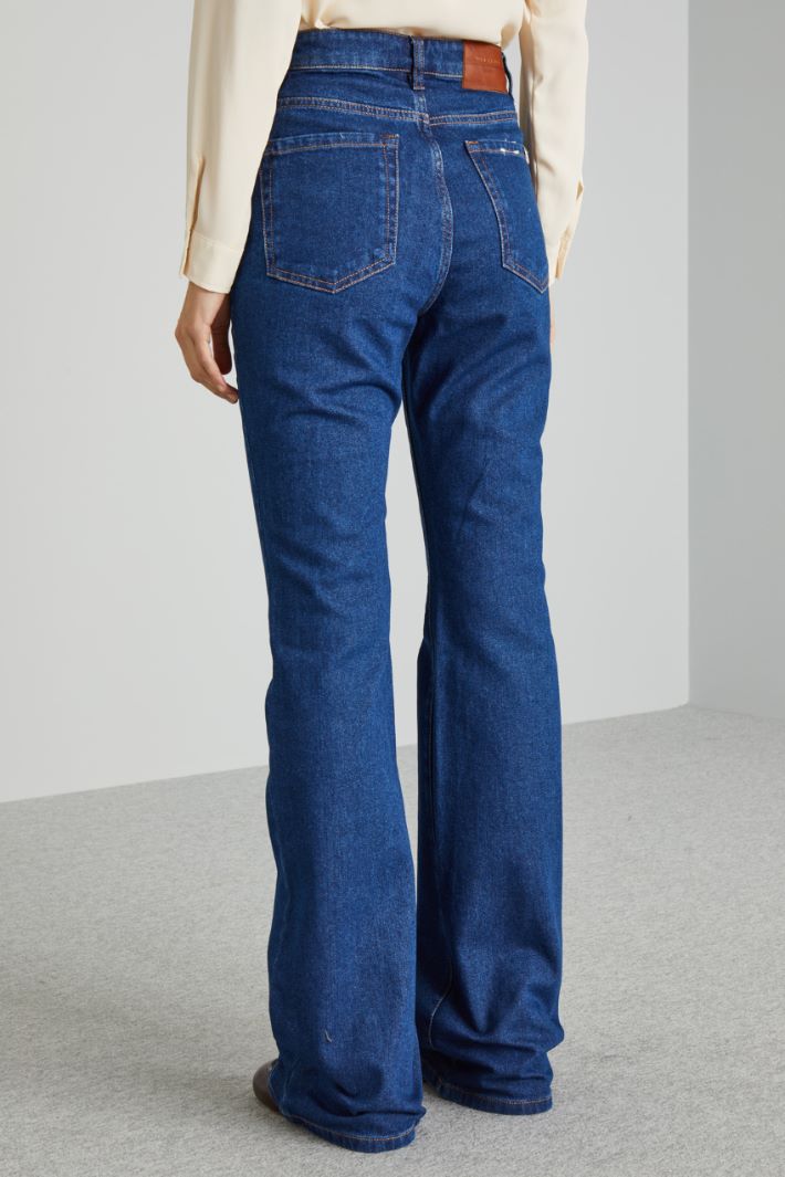 Bell bottom denim jeans Intrend - 2