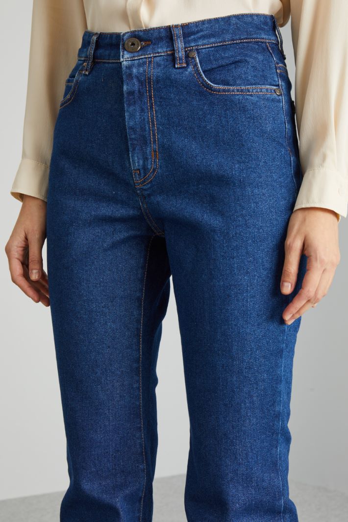 Bell bottom denim jeans Intrend - 4