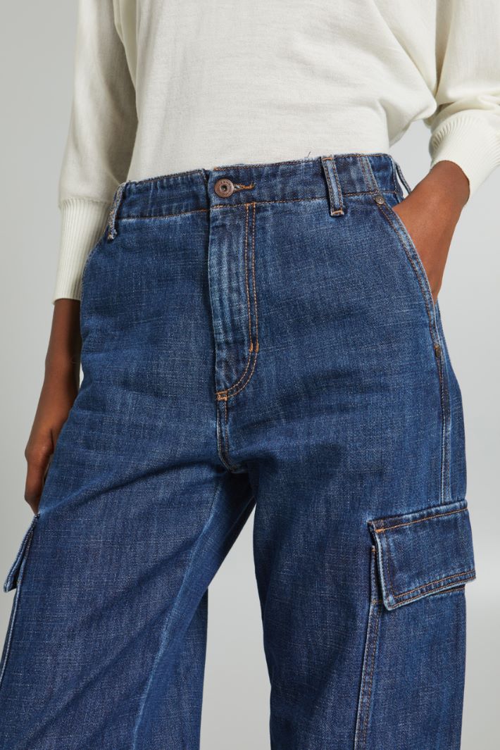 Jeans with pockets along the legs Intrend - 4