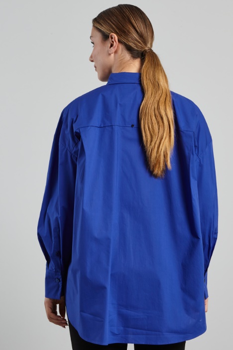 Camicia in popeline stampato