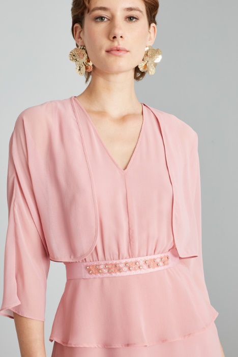 Coprispalle in georgette