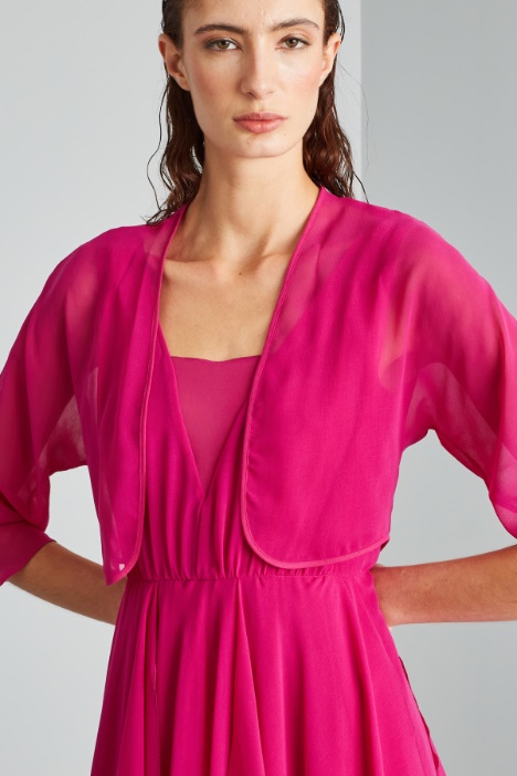 Coprispalle in georgette